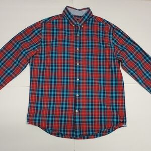 American Eagle Men’s M Prep Fit Plaid Button Down